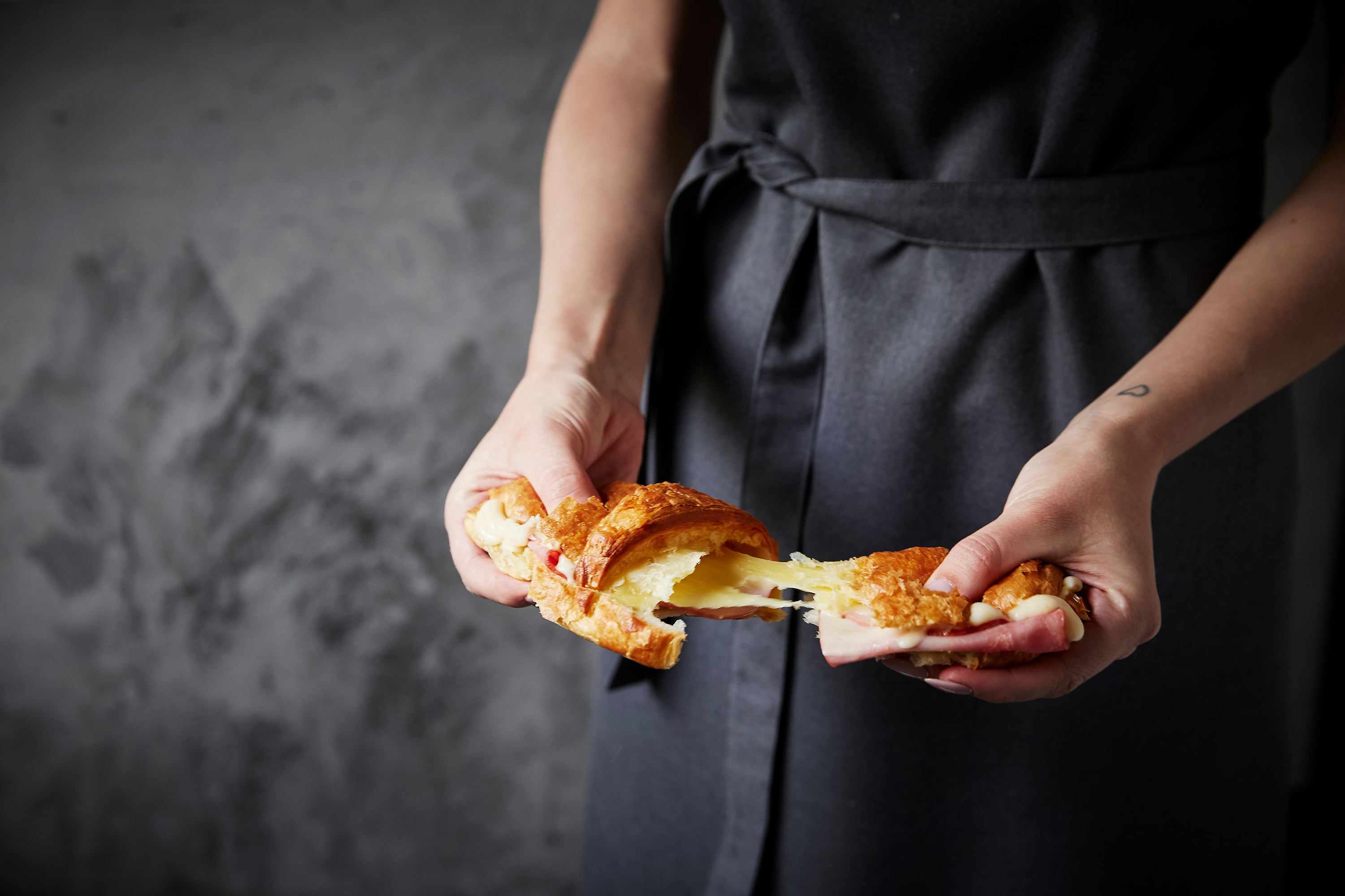 Ham and Cheese Croissant Rip